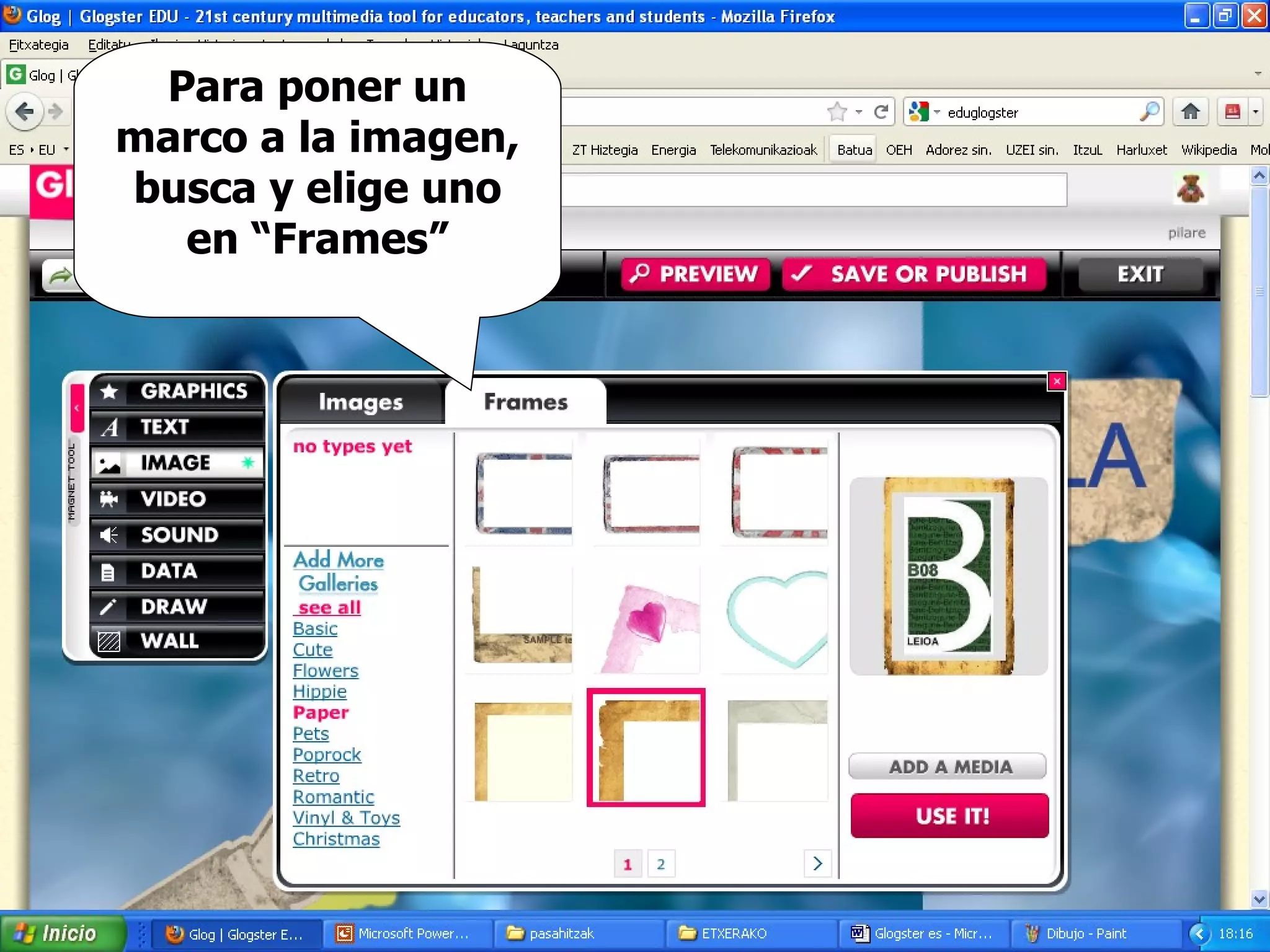 Eduglogster tutorial