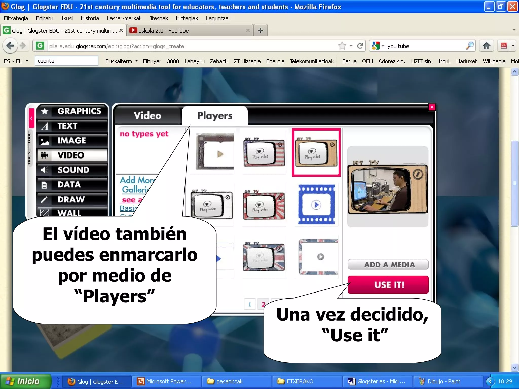 Eduglogster tutorial