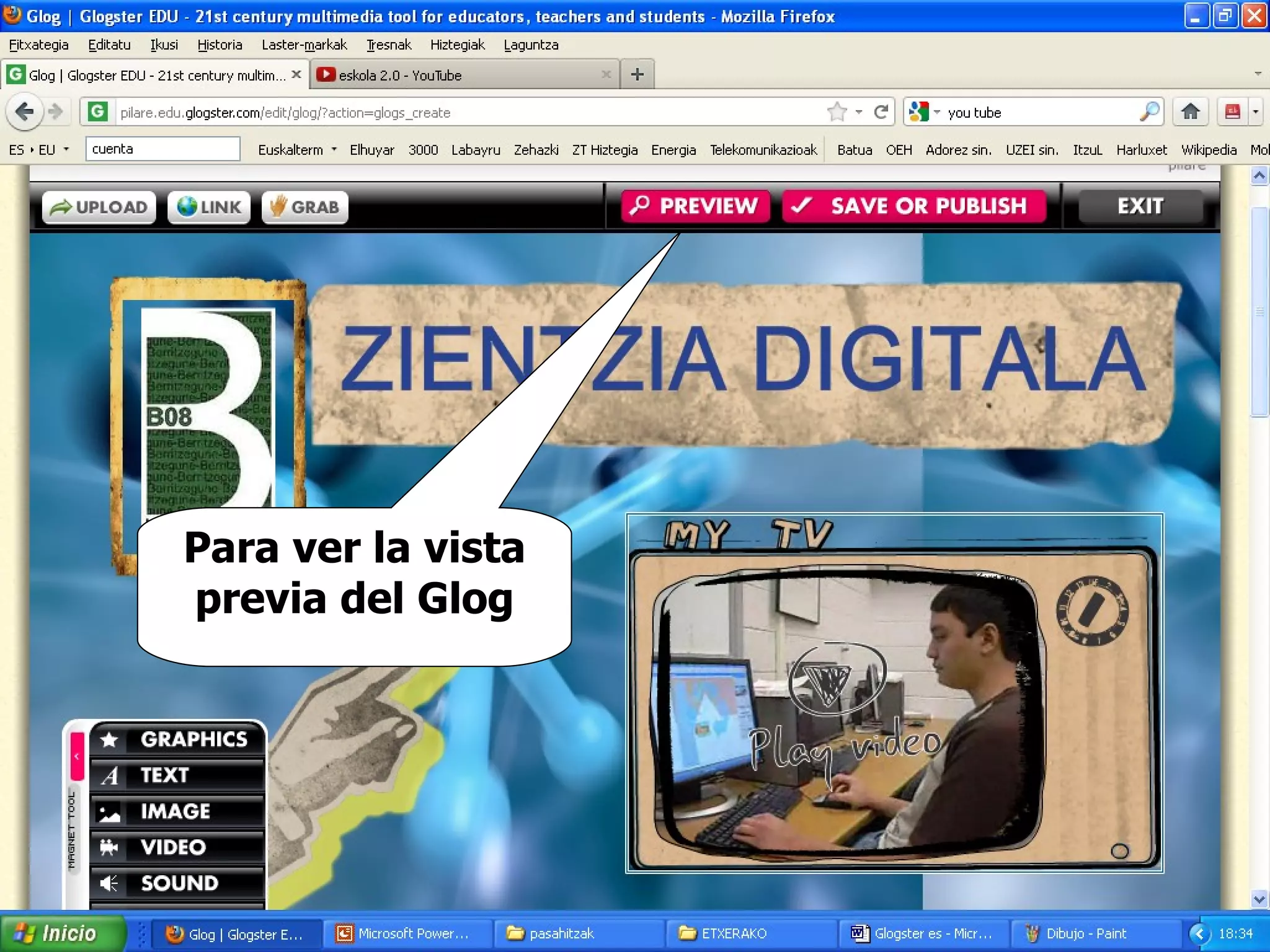 Eduglogster tutorial