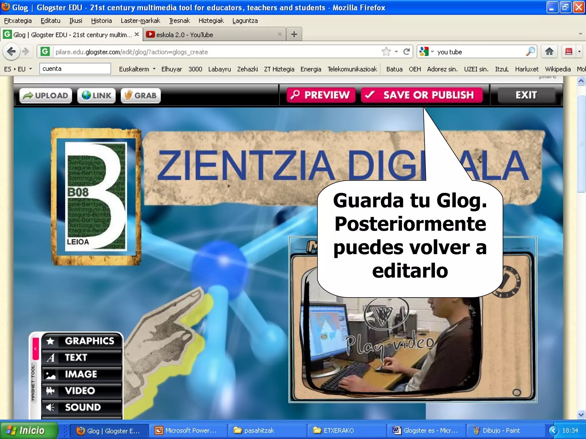 Eduglogster tutorial