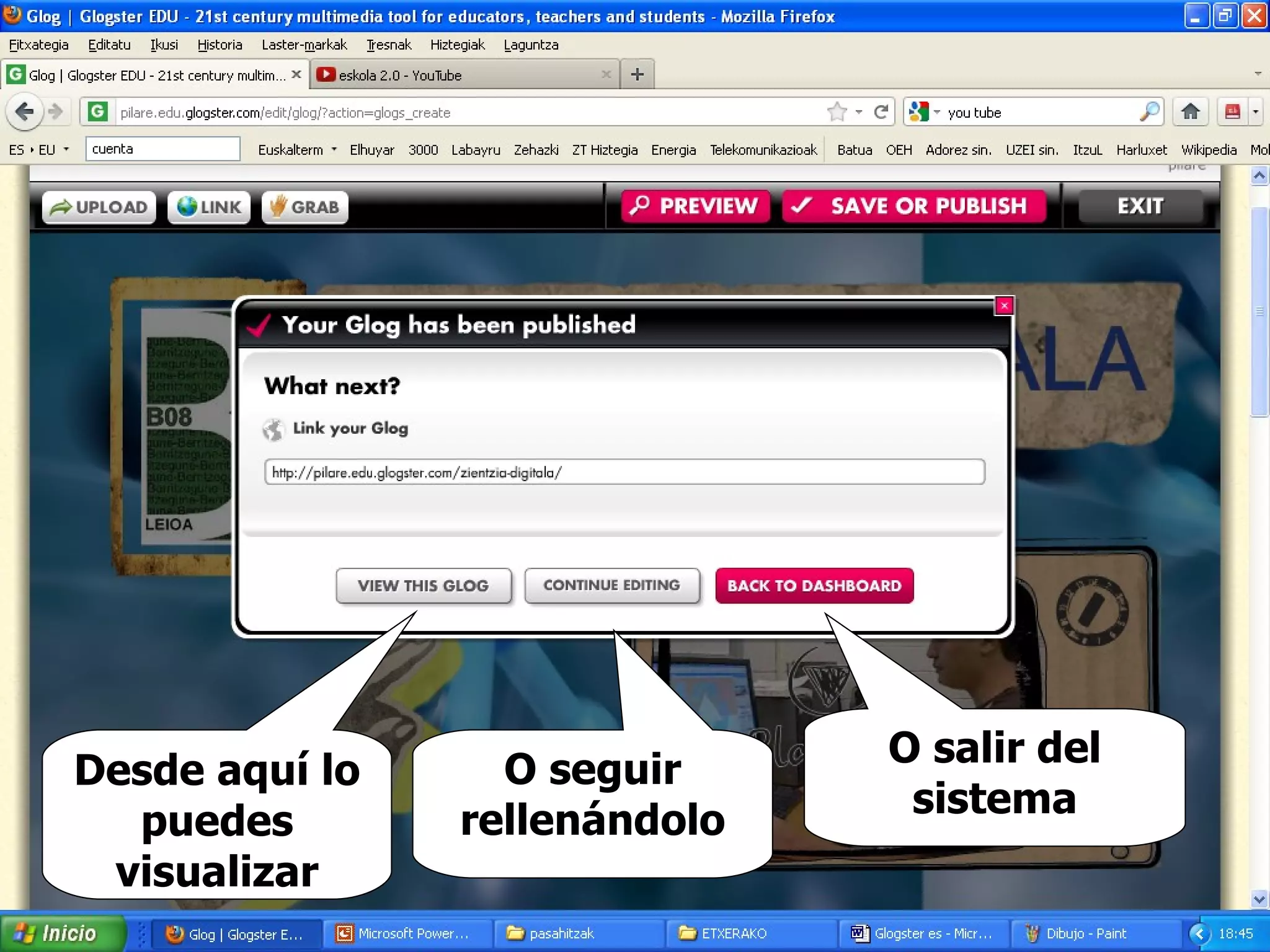 Eduglogster tutorial