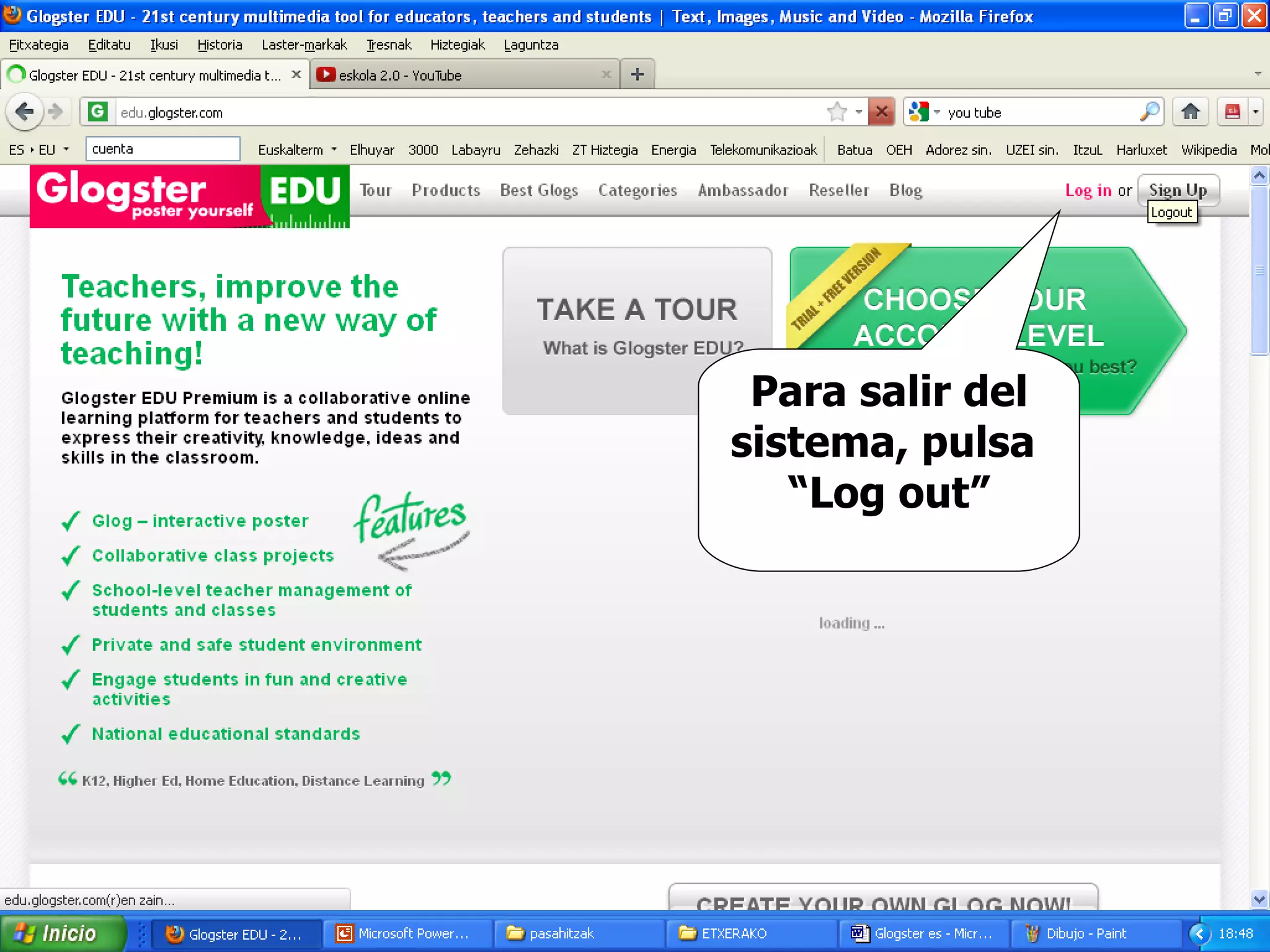 Eduglogster tutorial