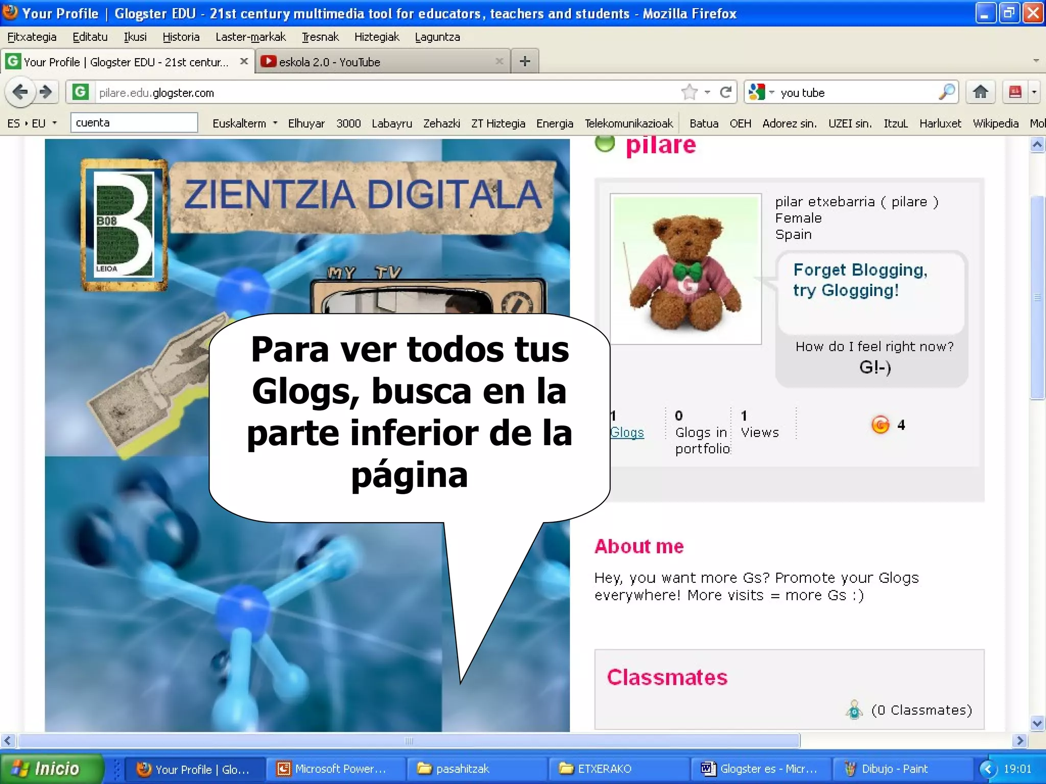 Eduglogster tutorial