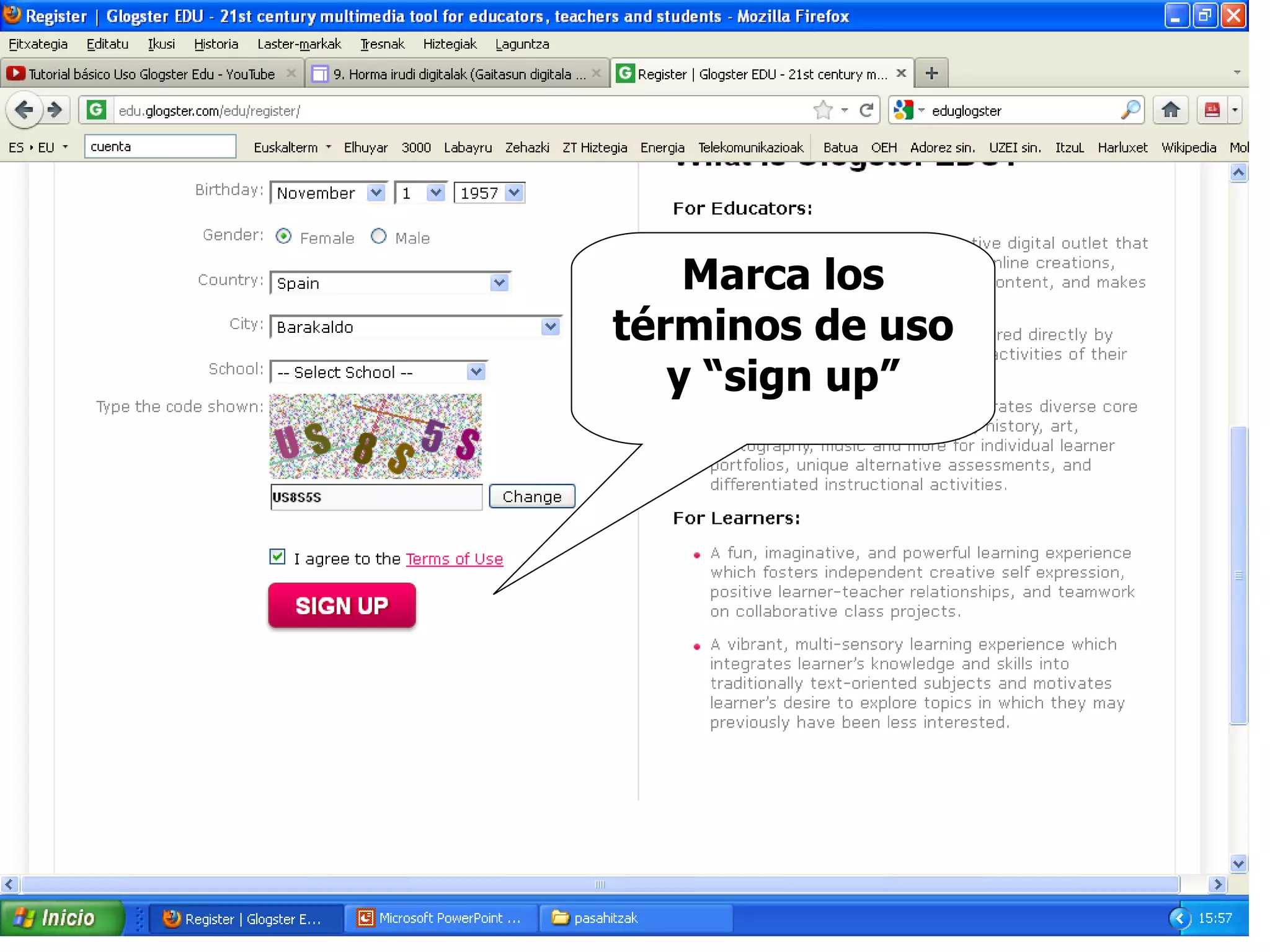 Eduglogster tutorial