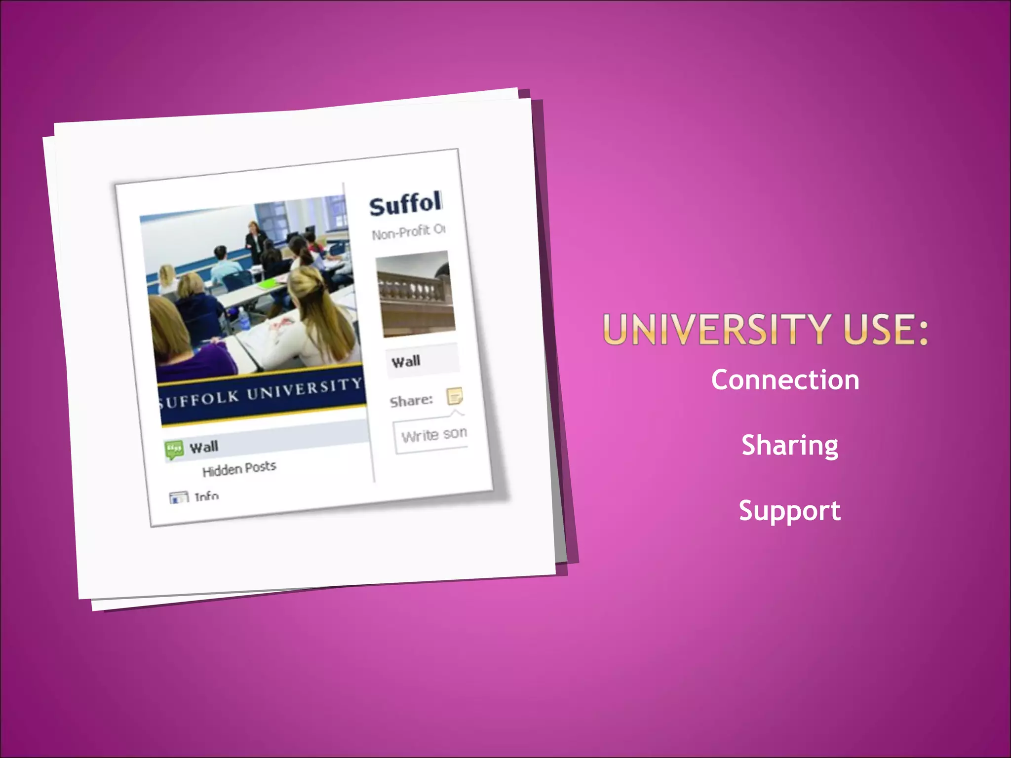 Connection  Sharing Support 