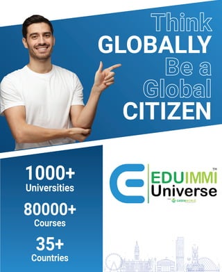 GLOBALLY
CITIZEN
1000+
Universities
80000+
Courses
35+
Countries
International Business Enterprise Pvt Ltd
TM
From
TM
 