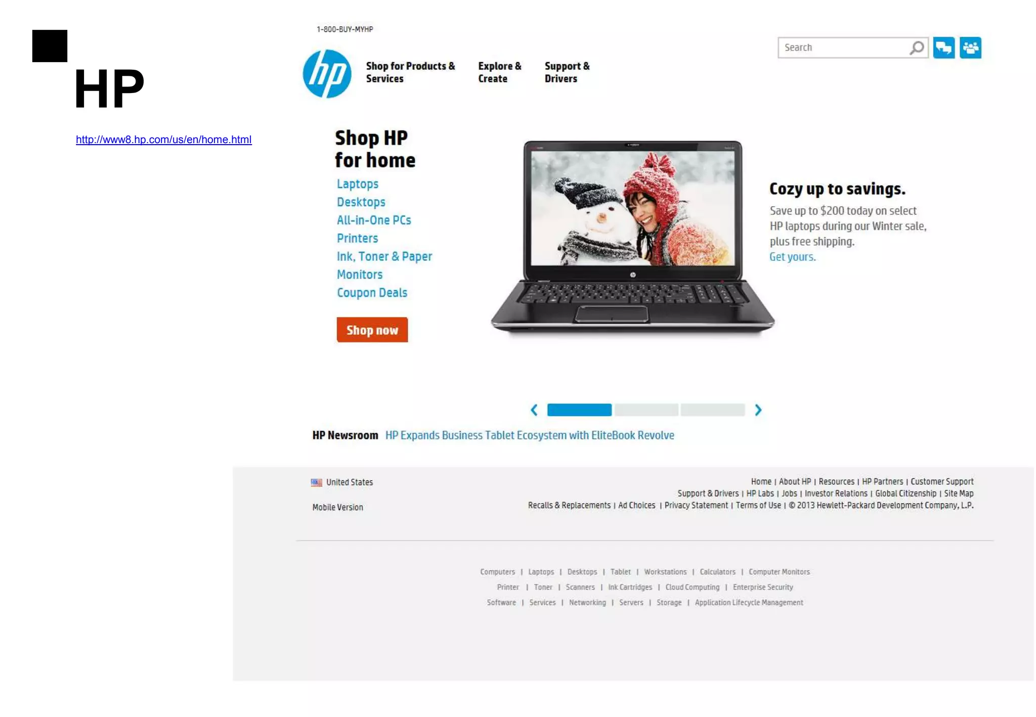HP
http://www8.hp.com/us/en/home.html
 