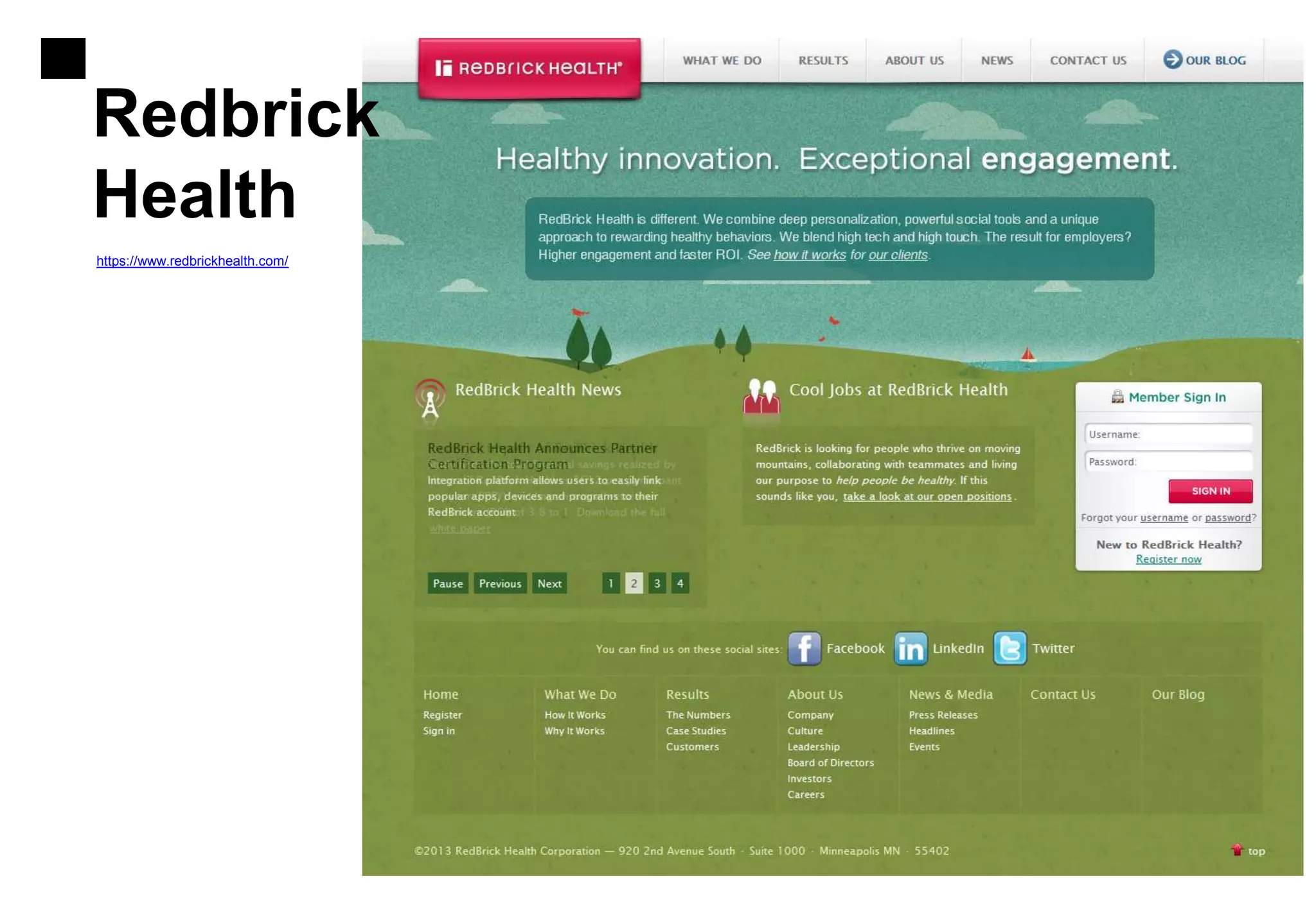 Redbrick
Health
https://www.redbrickhealth.com/
 