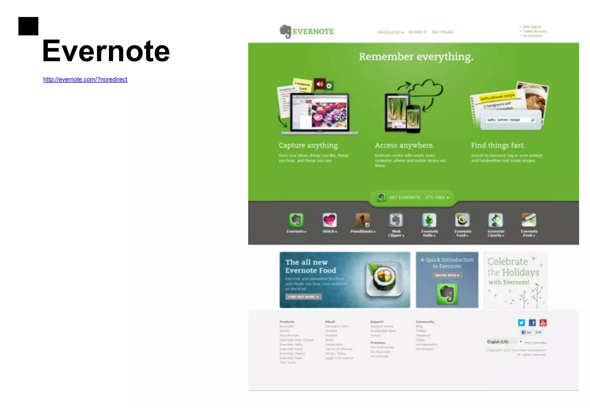 Evernote
http://evernote.com/?noredirect
 