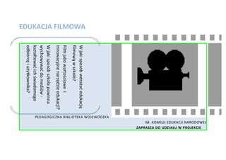 Edukacja filmowa plakat