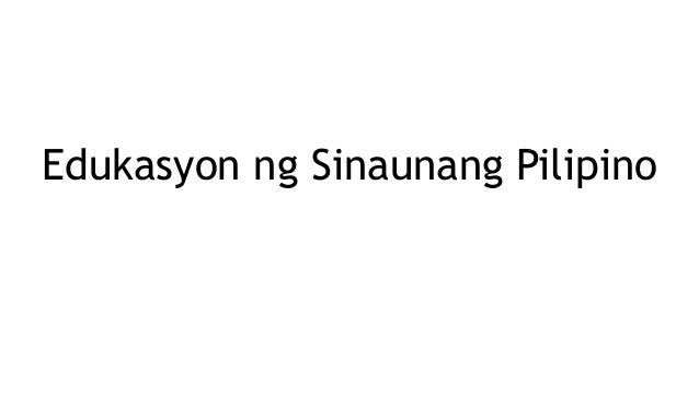 Ano Ang Sistema Ng Edukasyon Sa Pilipinas Noon At Ngayon - SAHIDA