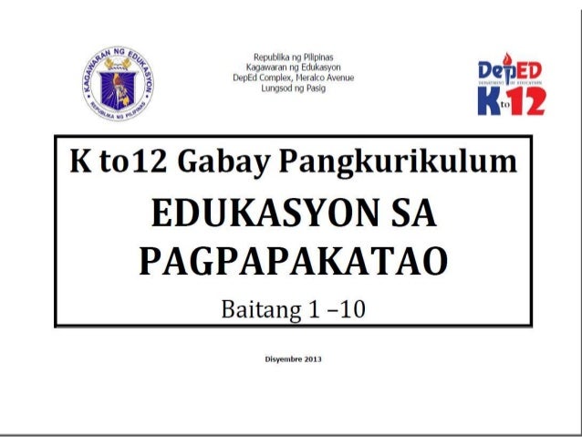 Edukasyon Sa Pagpapakatao 4 Edukasyon sa pagpapakatao