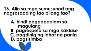 EDUKASYON SA PAGPAPAKATAO 9 - KATARUNGAN | PPTX