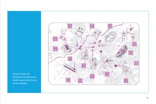 51
Mapa de Vivero de
Iniciativas Ciudadanas de
Madrid, aportación de uno
de los invitados.
 