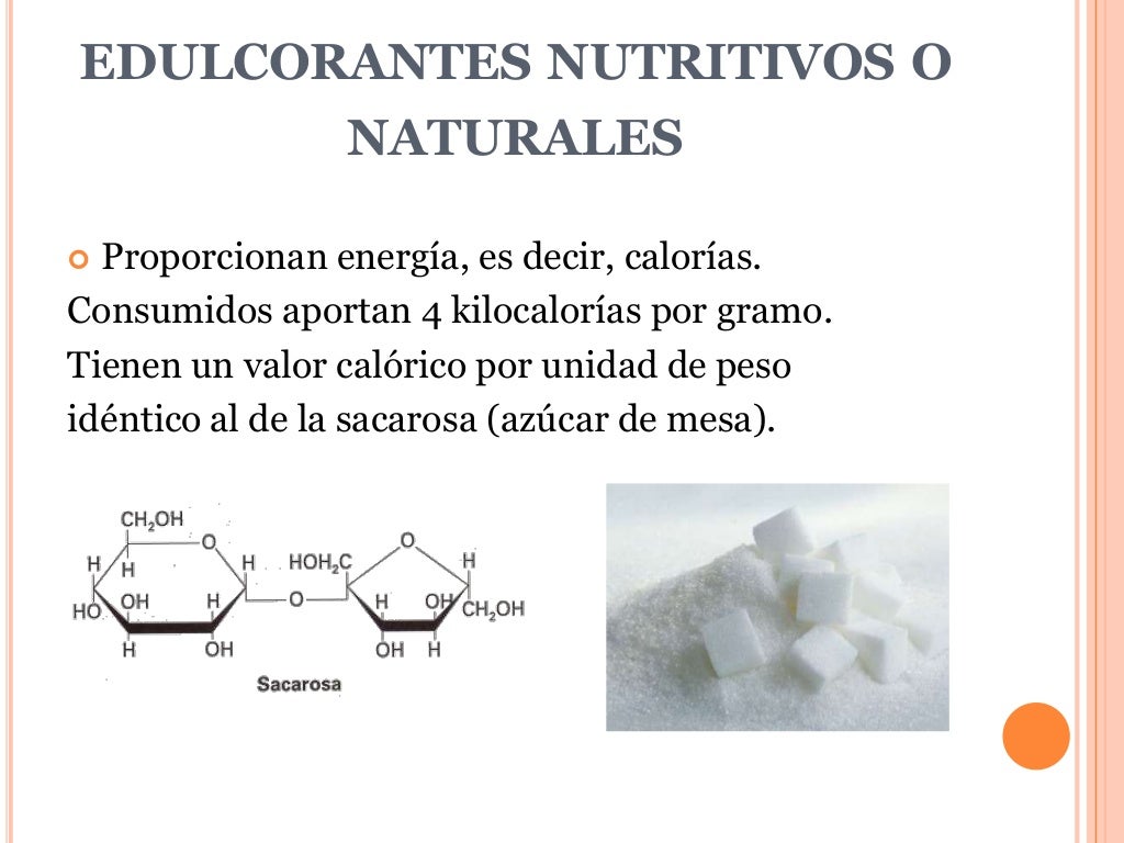 Edulcorantes