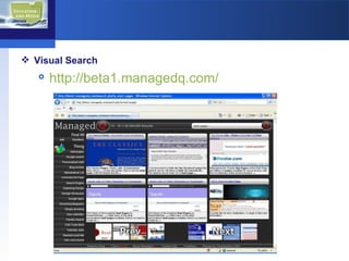 Visual Search http://beta1.managedq.com/   