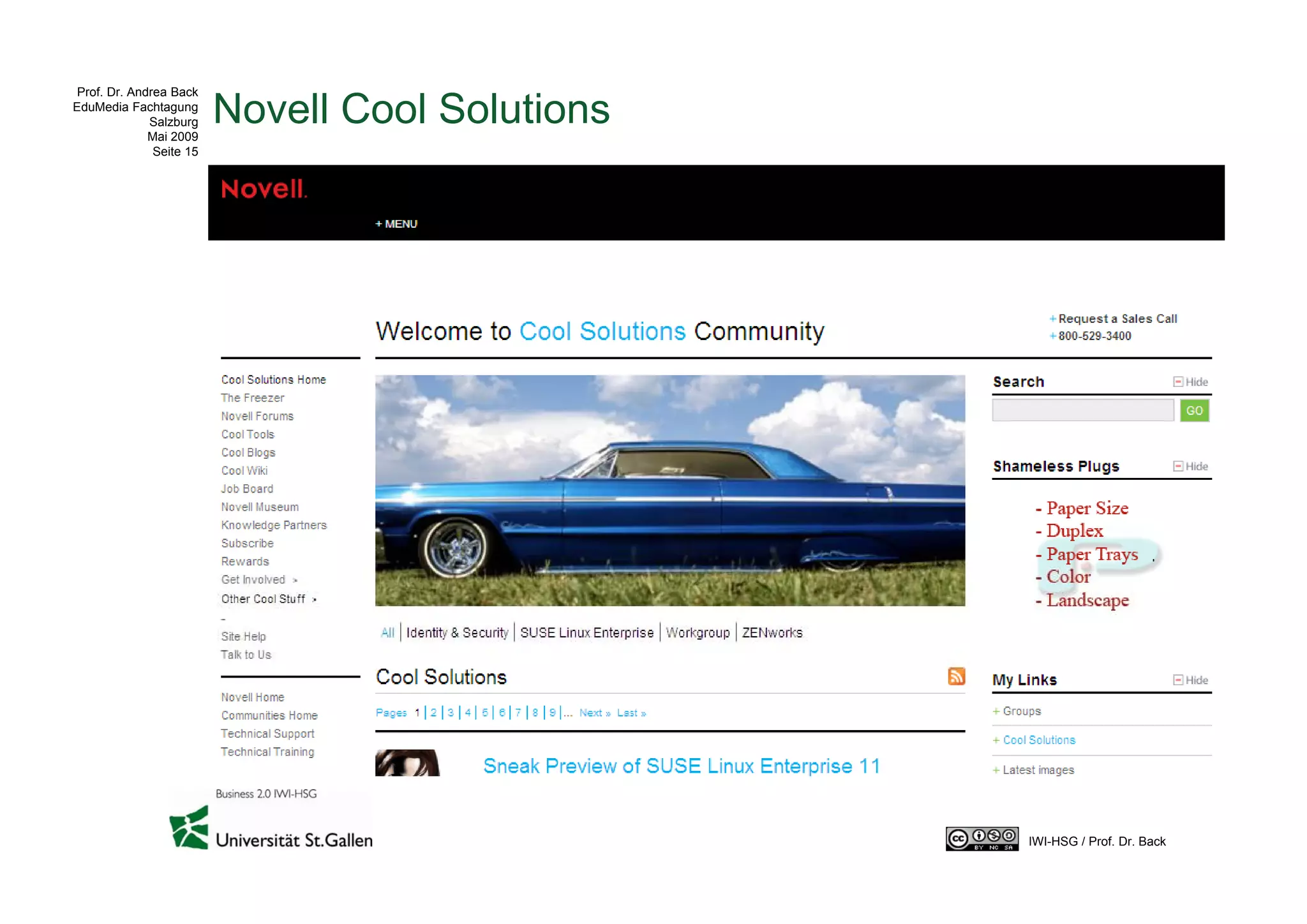 Webbased Open Innovation