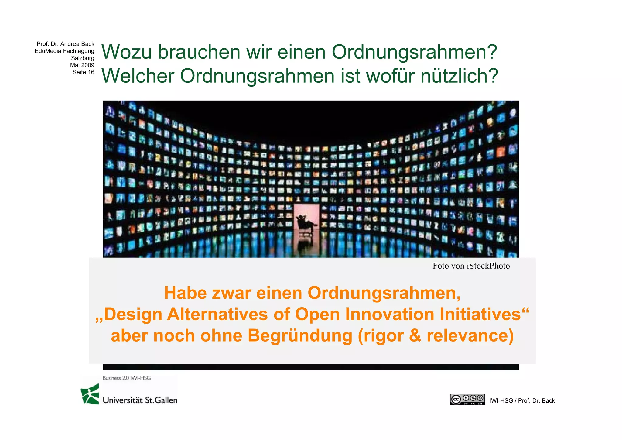 Webbased Open Innovation