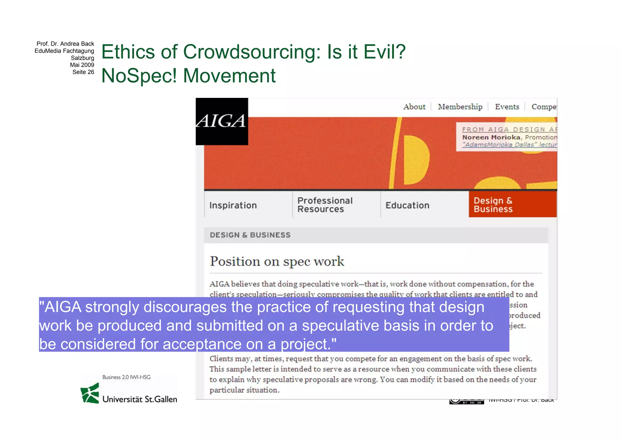 Webbased Open Innovation