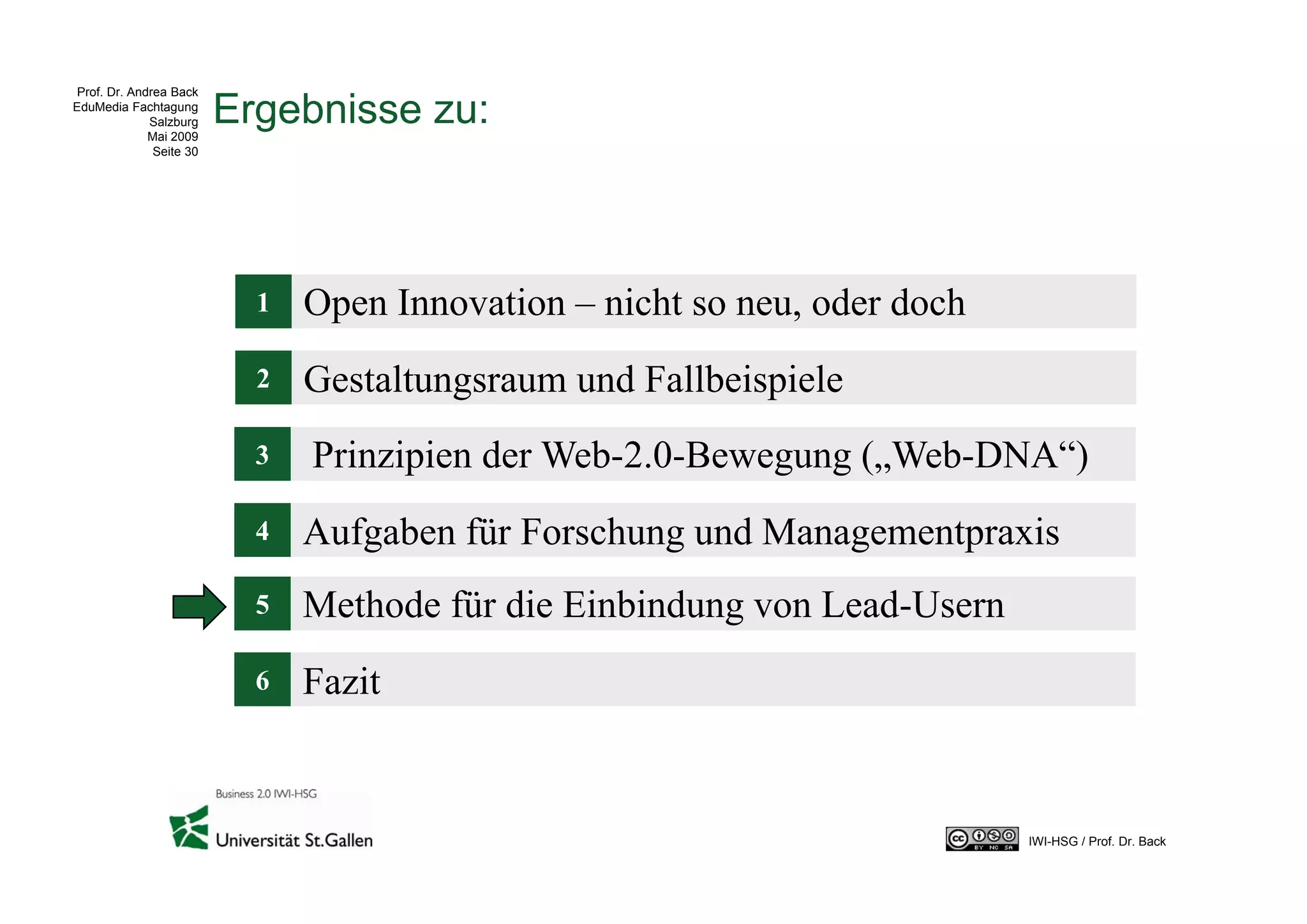 Webbased Open Innovation