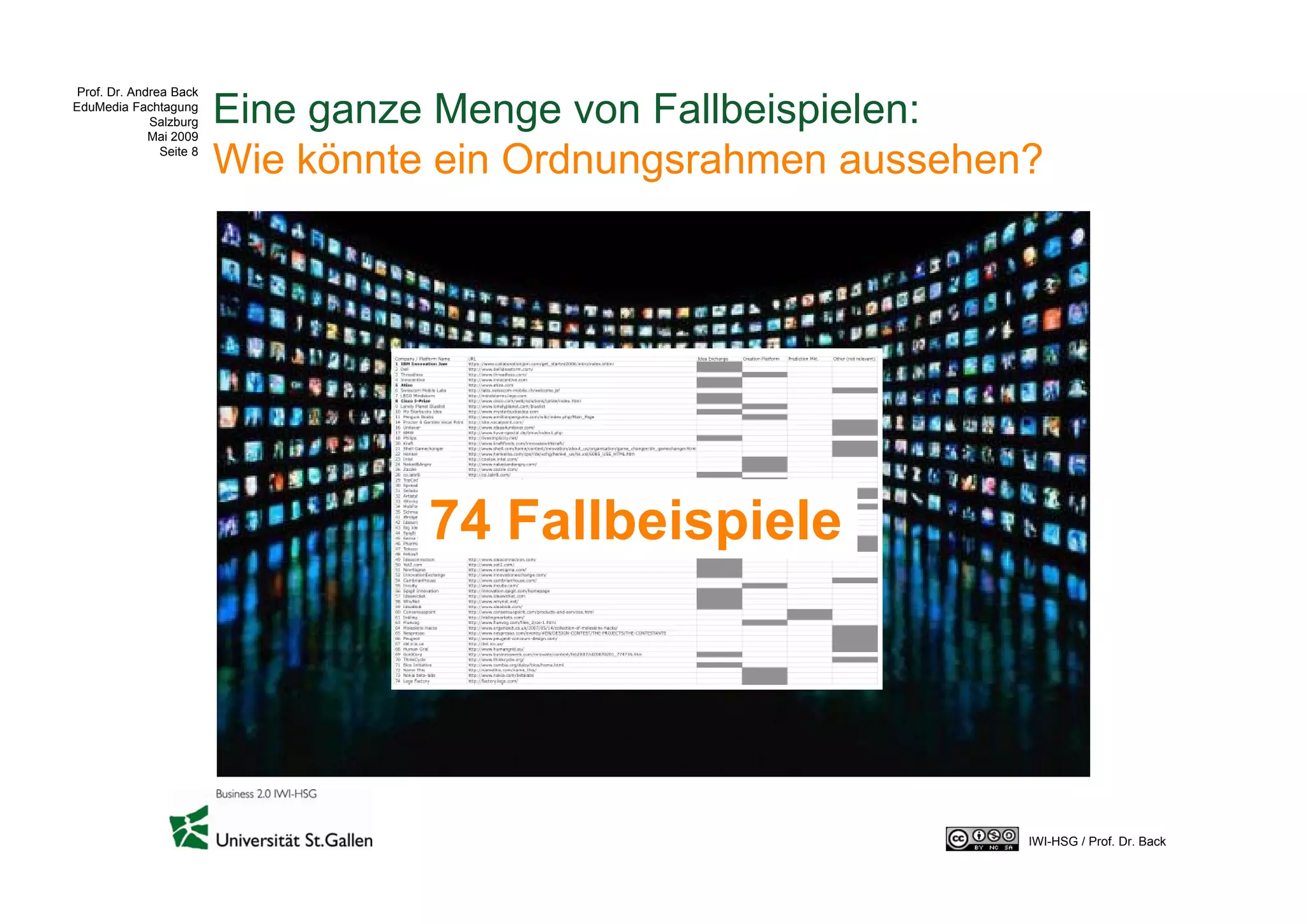 Webbased Open Innovation