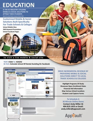 Mobile & Social Solutions for Schools & Colleges