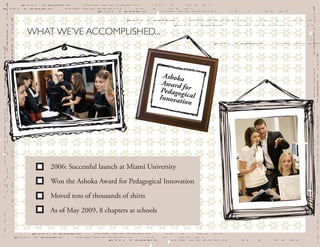 How a T-Shirt is Helping Africa Grow -- EDUN LIVE On Campus