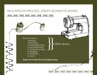 How a T-Shirt is Helping Africa Grow -- EDUN LIVE On Campus