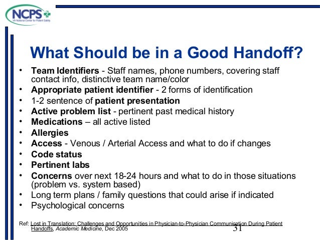 Is The Problem List In The Eye Of The Beholder An Exploration Of