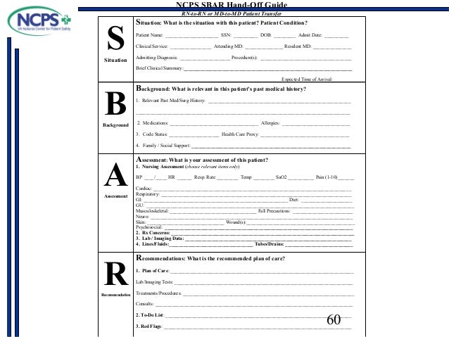 sbar handoff form beste globalaffairs co
