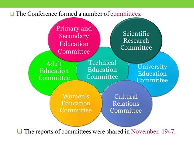 Report federal cultural policy review committee on education