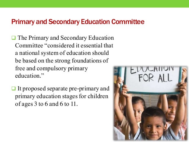 Report federal cultural policy review committee on education