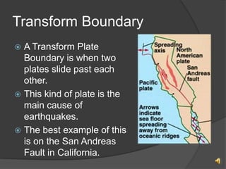 Tectonic Plates | PPTX