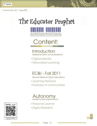 Educator Prophet Issue#01