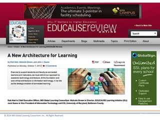 © 2014 IMS Global Learning Consortium, Inc. All Rights Reserved 
Page 3 
 