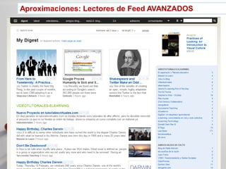 Aproximaciones: Lectores de Feed AVANZADOS




                                             Page 34
 