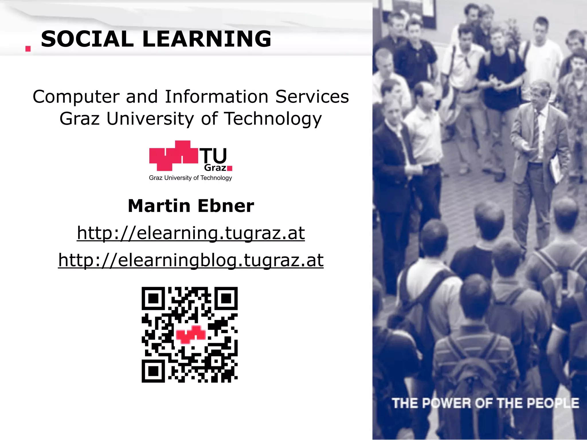 eEducaton at Graz University of Technology