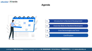 Edureka - Backend Developer Roadmap 2025 - The Complete Guide To Backend Development
