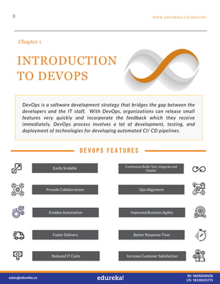1.1 Why DevOps?
The Waterfall Model is a model of software
development that is pretty straightforward
and linear. This mod...