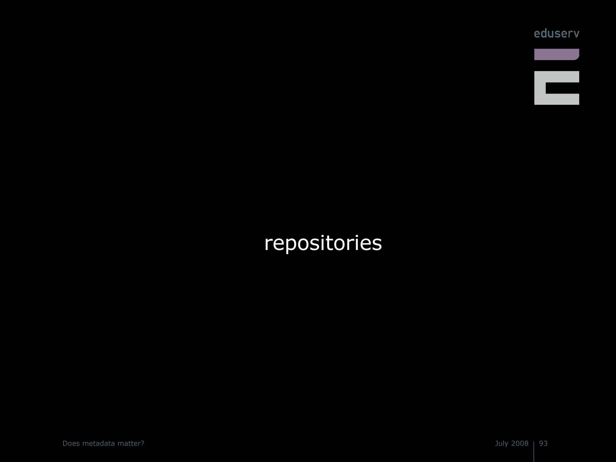 repositories 