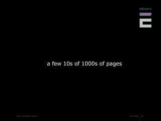 a few 10s of 1000s of pages 