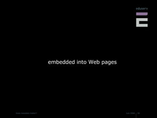embedded into Web pages 