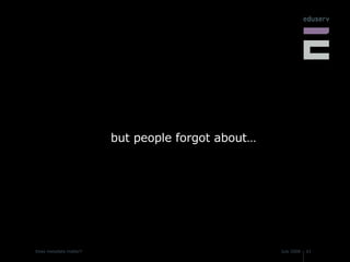 but people forgot about… 