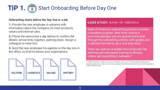 10 Tips on New Hire Orientation & Onboarding