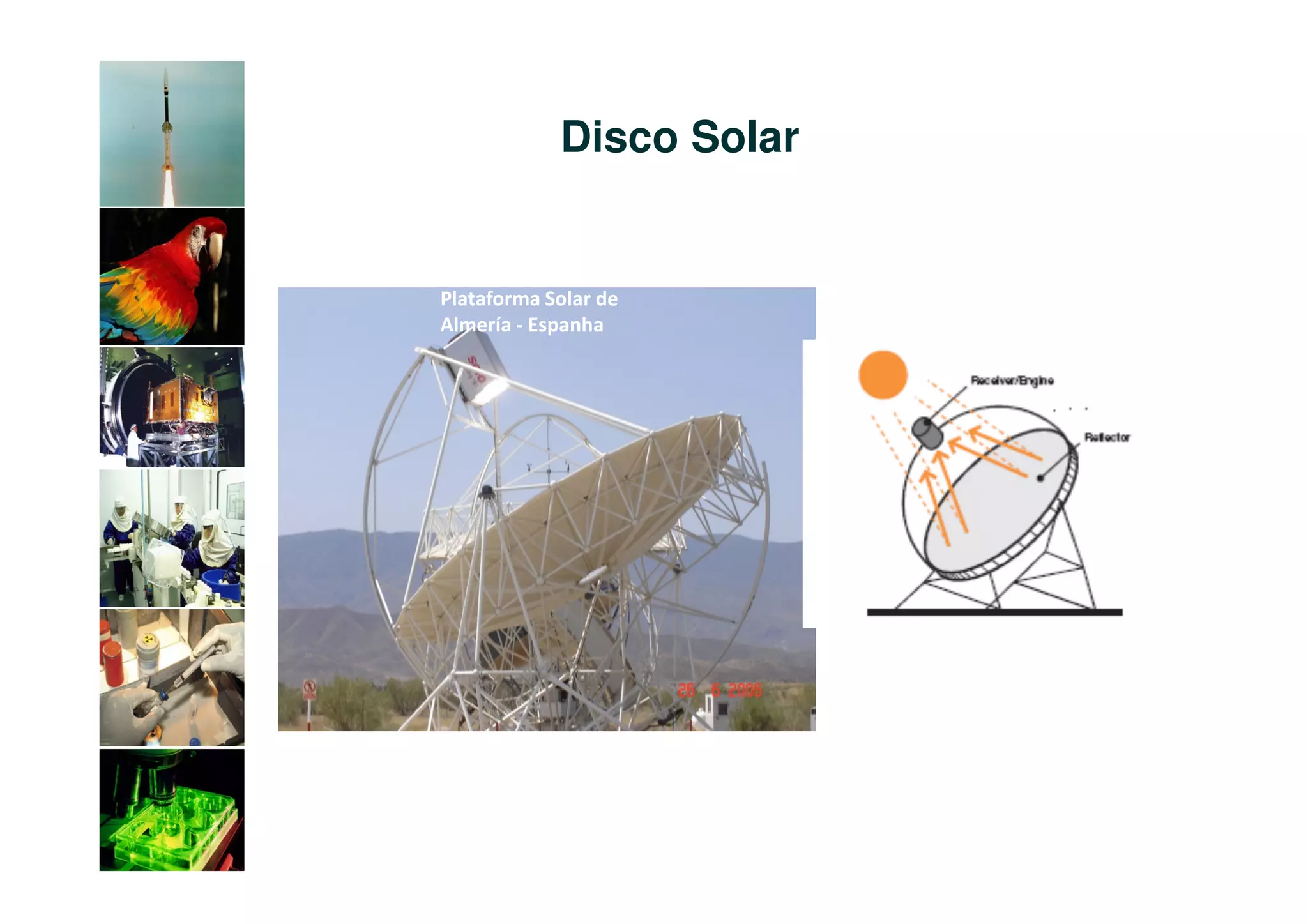 Disco Solar


SANDIA - EUA
     Plataforma Solar de
     Almería - Espanha
 