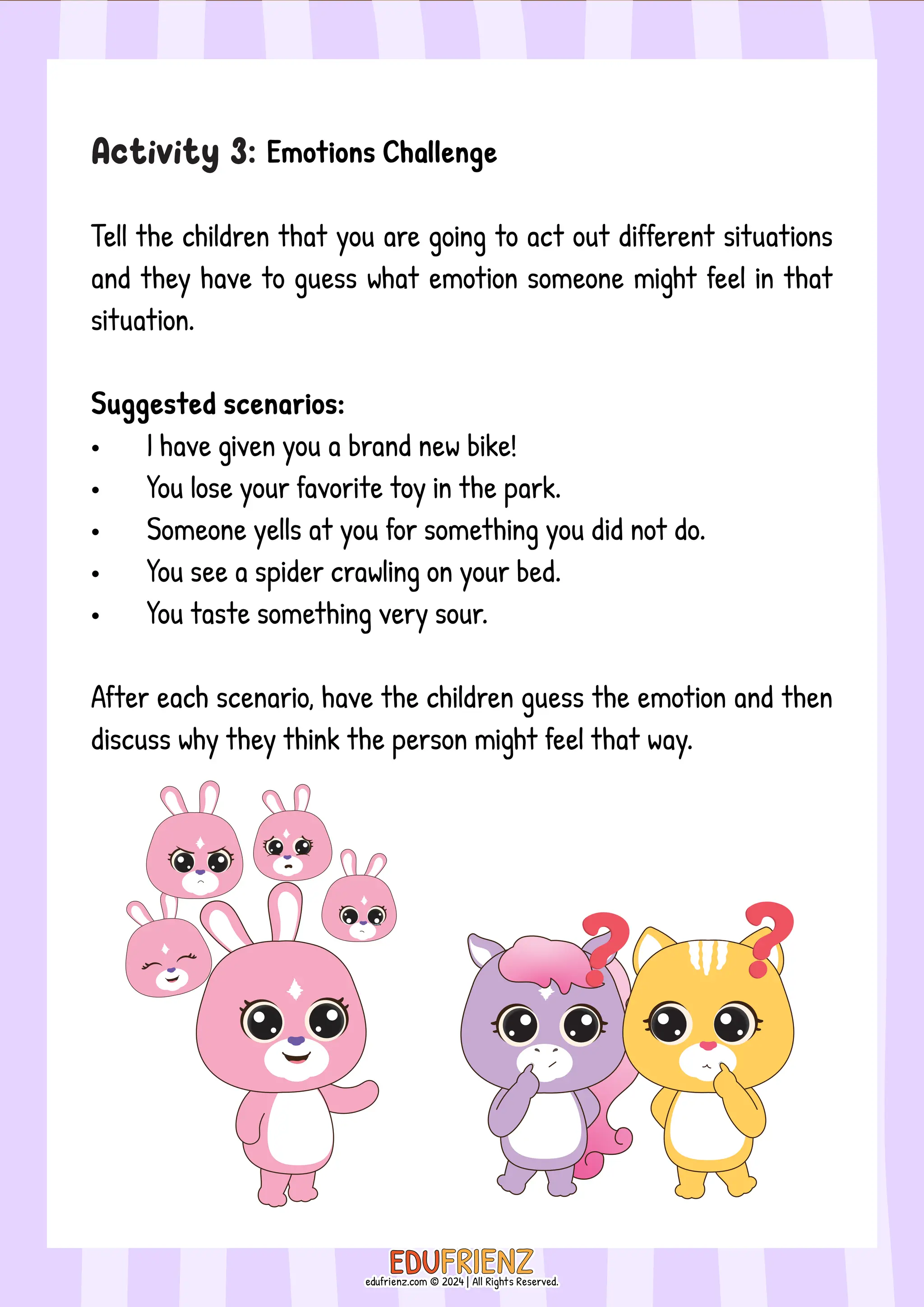 SEL Learn About Emotions – Video Activity | PDF