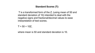 Introduction to Educational statistics and measurement | PPTX