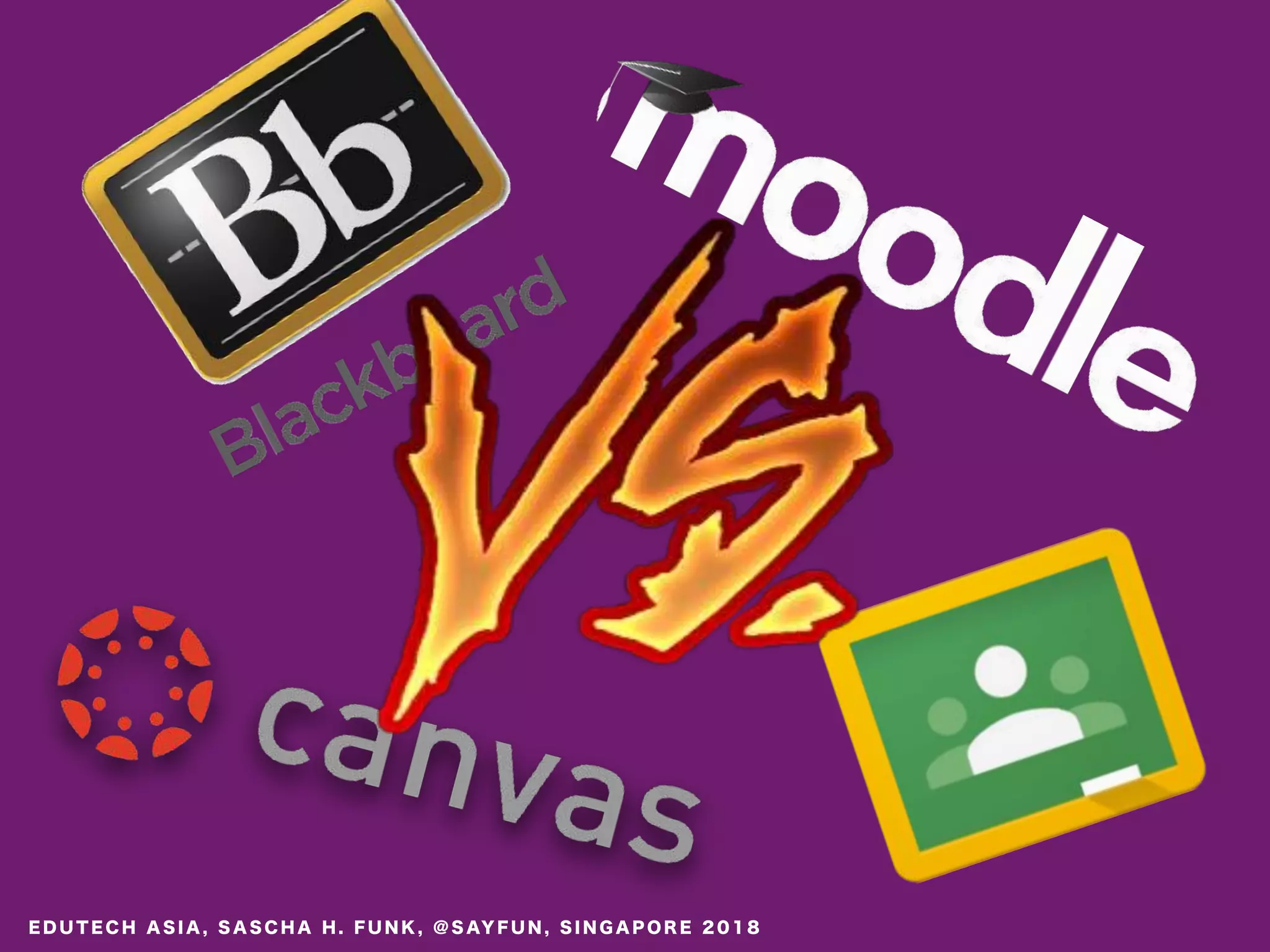 E D U T E C H A S I A , S A S C H A H . F U N K , @ S AY F U N , S I N G A P O R E 2 0 1 8
 