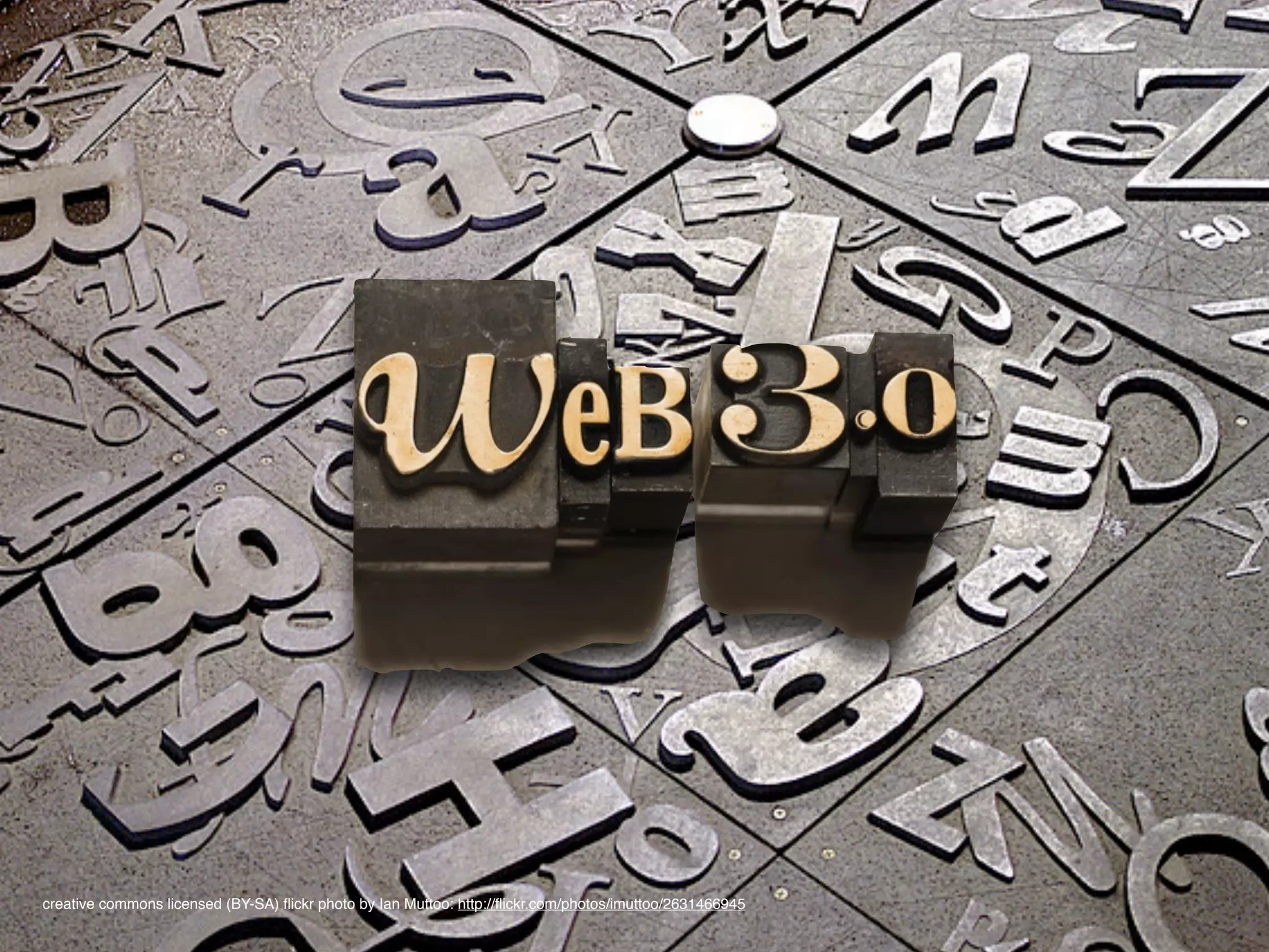 Internet of Things (IoT)
(sometimes call Web 3.)
is an integrated part of
“Future Internet”
https://ﬂic.kr/p/iswbBn
 