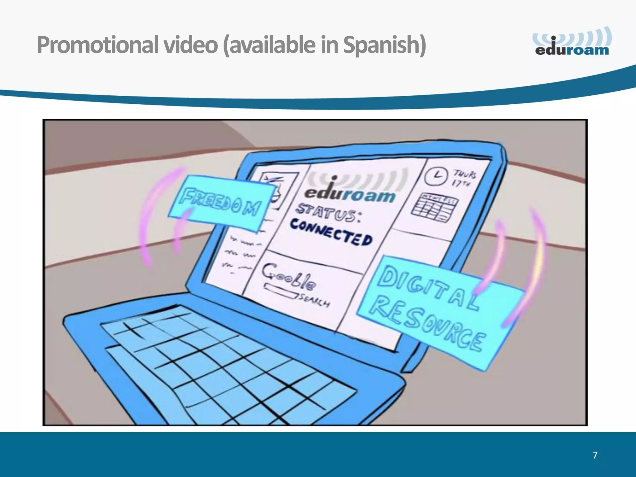 Promotional video (available in Spanish)




                                           7
 